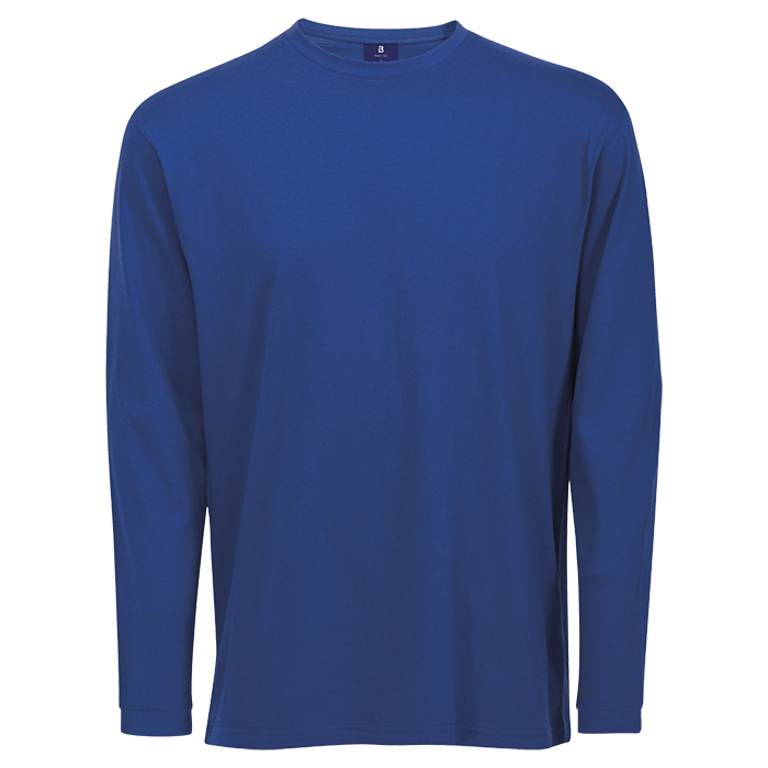 170g Long Sleeve T-Shirt 100% Cotton - Royal