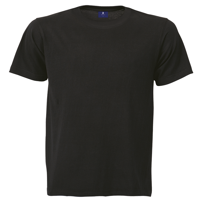 145G SG-Econo T-Shirt Crew Neck - Black