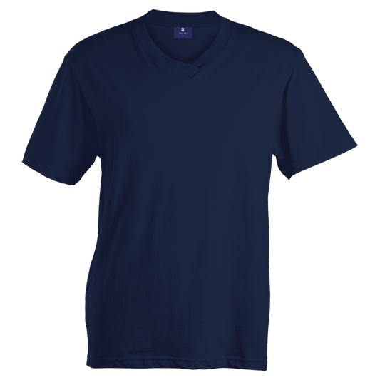 160g Barron V-Neck T-Shirt - Navy