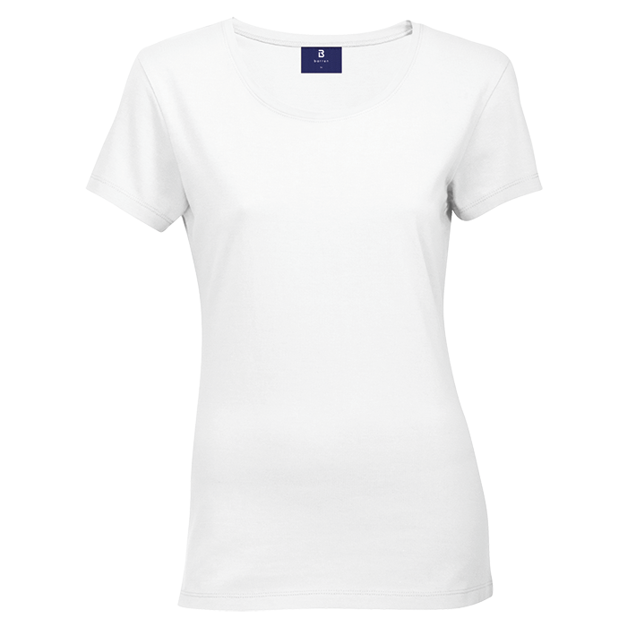 145g Regular Short Sleeve T-Shirt Ladies - White