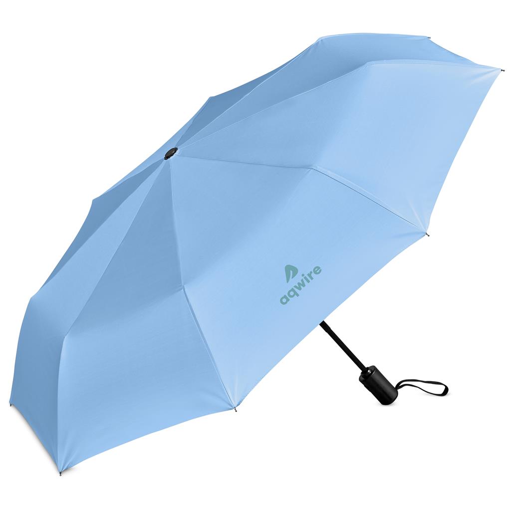 Serendipio Sleet Auto-Open Compact Umbrella - LIGHT TURQUOISE