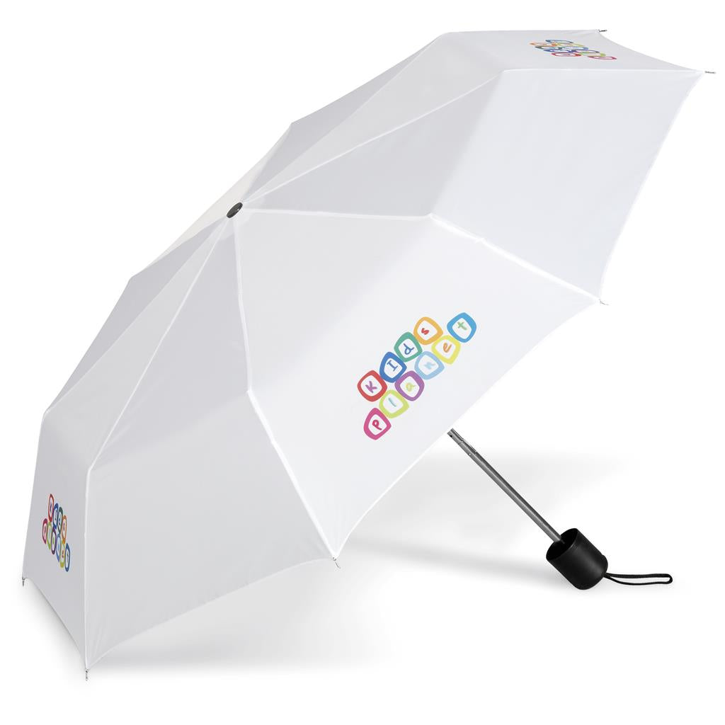 Tropics Compact Umbrella - SOLID WHITE
