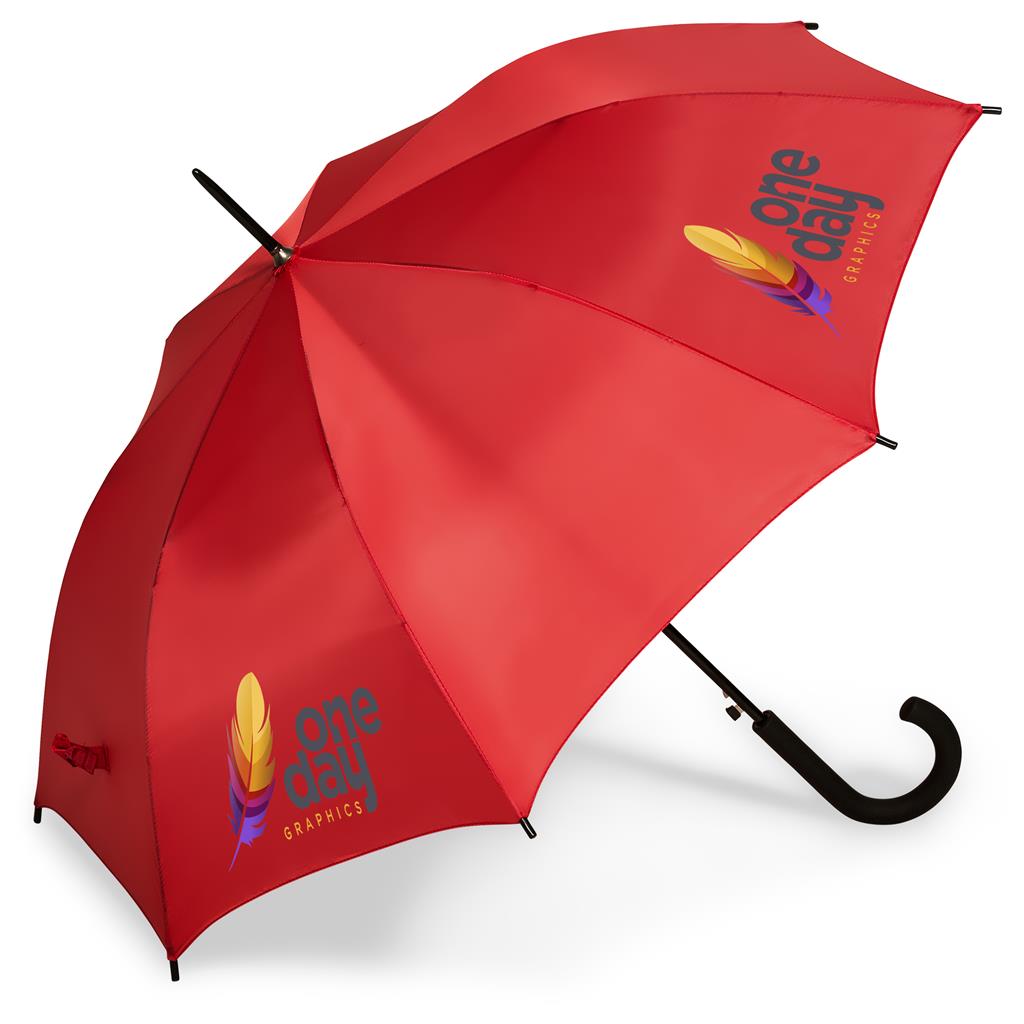 Stratus Auto-Open Umbrella - RED