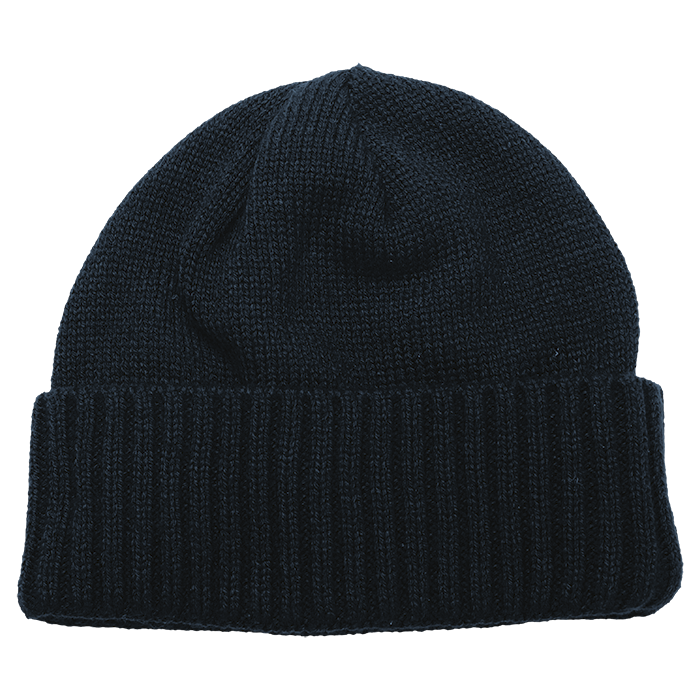 Rib Cuff Beanie - Navy