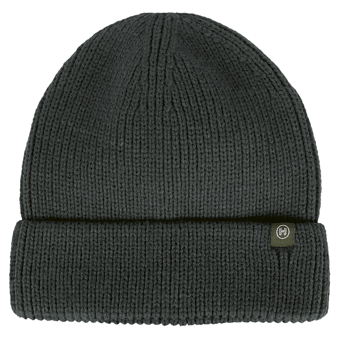 Ribbed Heritage Beanie - Charcoal