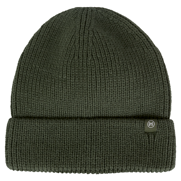 Ribbed Heritage Beanie - Olive