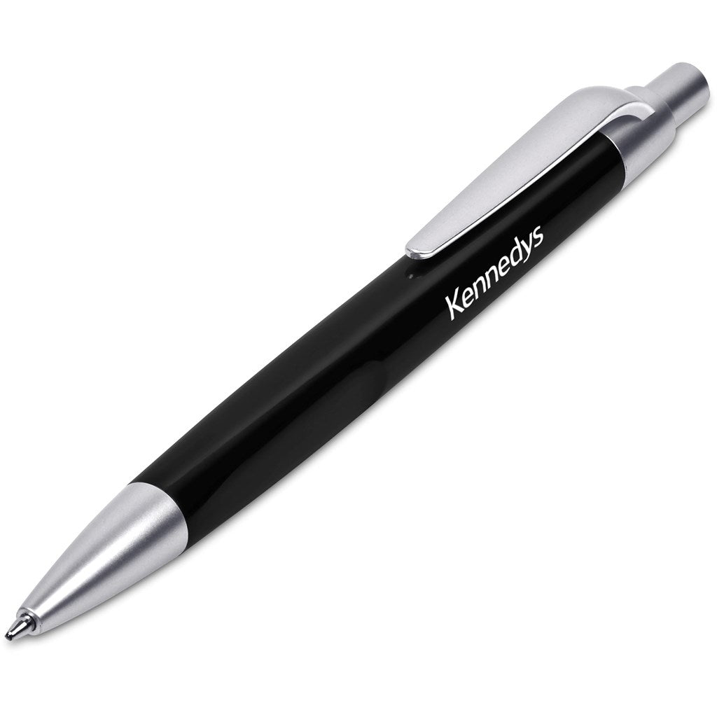 Altitude Regent Recycled Plastic Ball Pen - BLACK