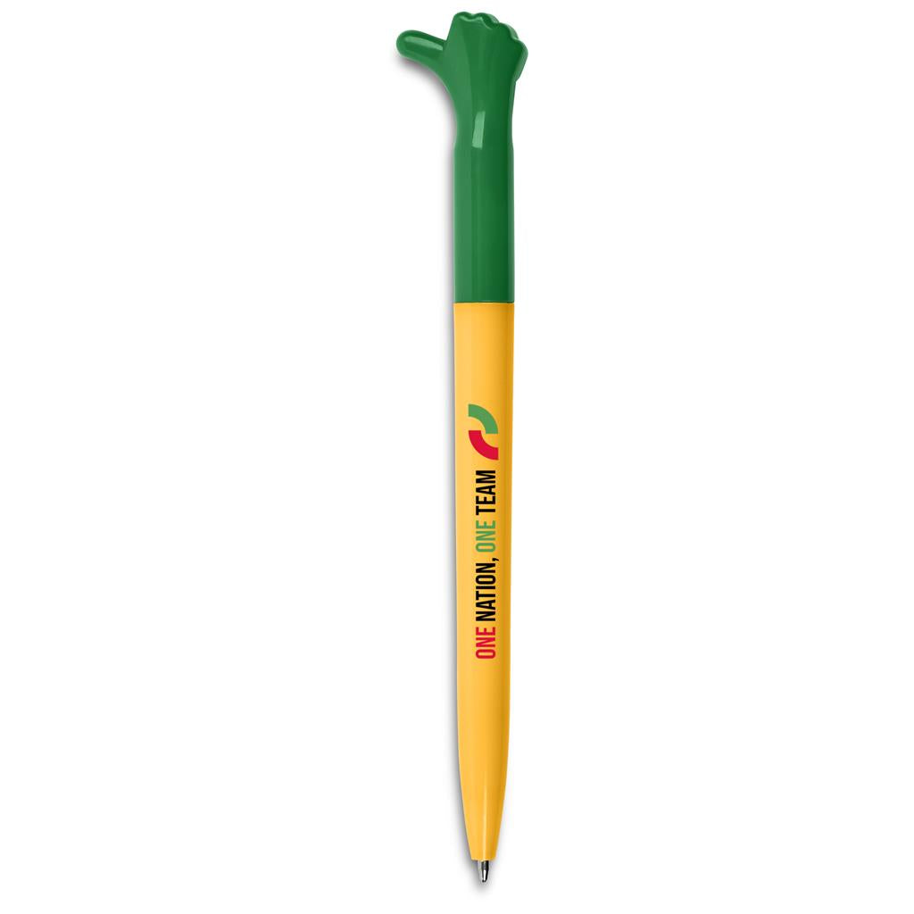 Altitude Fanflare Ball Pen - YELLOW GREEN