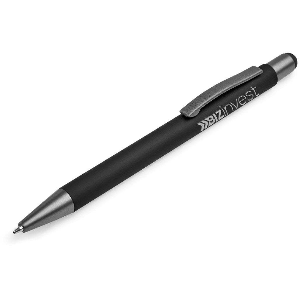 Altitude Silky Stylus Ball Pen - BLACK