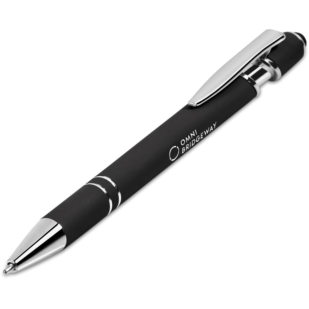 Altitude Fanfare Stylus Ball Pen - BLACK