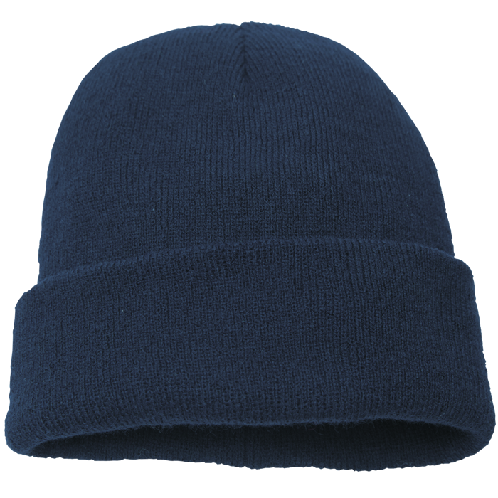 Knitted Beanie - Navy